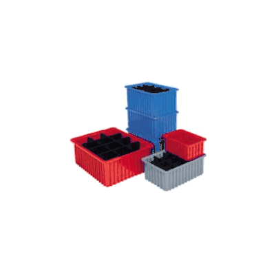 Akrobins Grid Bin Polypropylene 22-3/8 L X 1