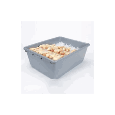 Akrobins Tub 19 L X 24.5 W X 9.5 H Inch Grey
