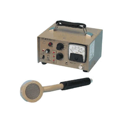 Alarm Ratemeter, 5 x 6 x 8" External Pancake GM Probe