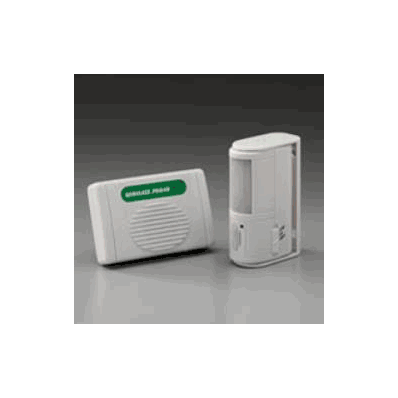 Alarm System, Green/White, 100 Foot Range Motion Detection