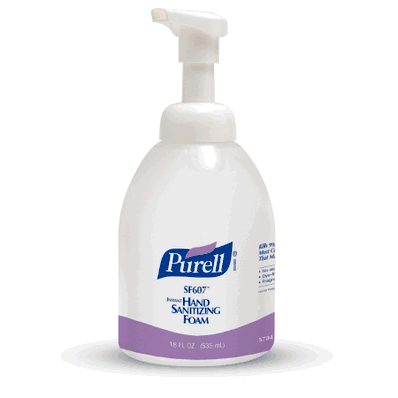 Alcohol-Free Hand Sanitizer PURELL SF607 535 mL with BZK