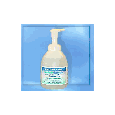 Alcohol Free Hand Sanitizer Safehands 18 Oz.