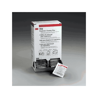 Alcohol Free Respirator Cleaning Wipe By 3m H