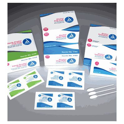 Alcohol Preparation Pad, Medium - 10/200/Cs