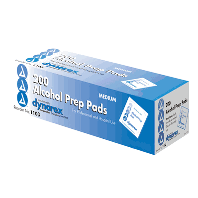 Alcohol Preparation Pad, Medium, Sterile - 10