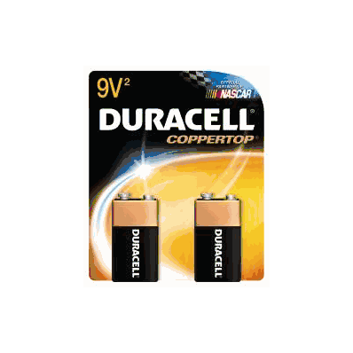 Alkaline Battery, 9 V Cell
