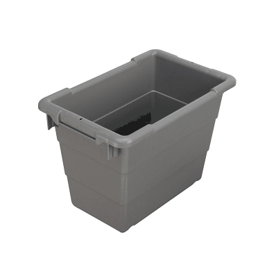 All Purpose Container - Tub, Gray, 17-1/4x11x