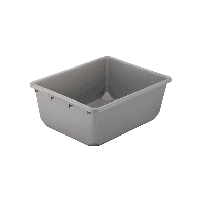 All Purpose Container - Tub, Gray, 24.5x19x9.