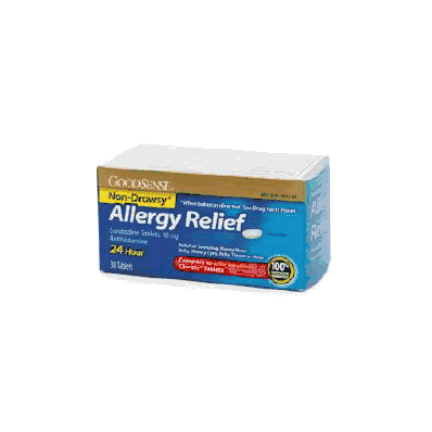 Allergy Relief, 10 mg 30 bottle Loratadine