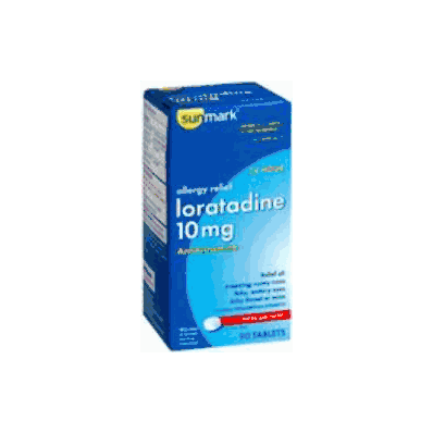 Allergy Relief, 10 mg Strength Tablet, 90 per Bottle