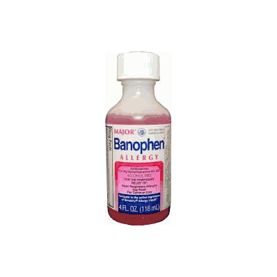 Allergy Relief, 120 mL Cherry Flavor