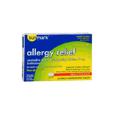 Allergy Relief Sunmark 10 Mg 24 Per Box - Al