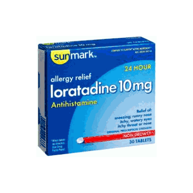 Allergy Relief Sunmark 10 Mg 30 Per Box - Lo