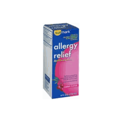 Allergy Relief Sunmark 12.5 Mg / 5ml 4 Oz. -