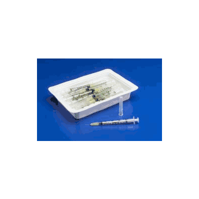 Allergy Tray Monoject 1 Ml 27 Gauge 1/2 Inch