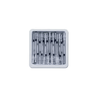 Allergy Tray Precisionglide 1 Ml 26 Gauge 1/