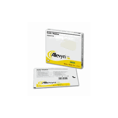 Allevyn Thin Polyurethane Foam 4 X 4 Inch - D