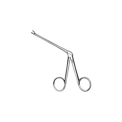 Alligator Forceps Scissor Type Curved 3-1/4 I