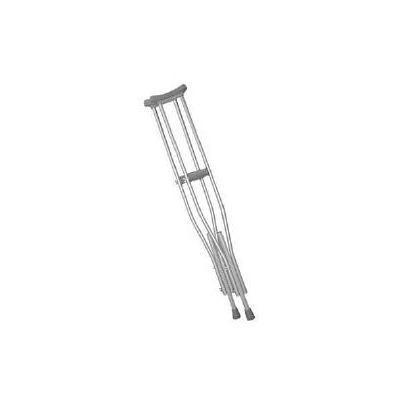 Crutches Equ-med Aluminum Adult 250 lbs