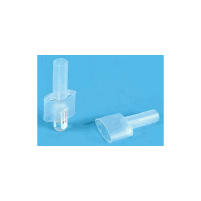 Ampule Breaker Polypropylene Plastic, 2-1/16" x 1-1/4"