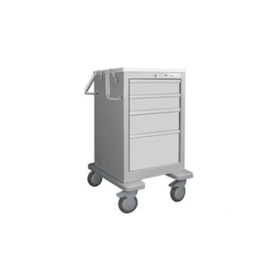Anesthesia Cart 24.25 X 25.5 X 37.25 Inch 4 D