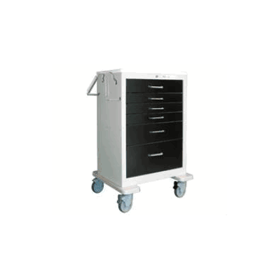 Anesthesia Cart 31.5 W X 43.25 H X 24.25 D In