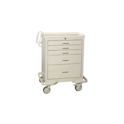 Anesthesia Cart 33-1/2 X 39-3/4 X 25 Inch 5 D