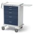 Anesthesia Cart, 5-drawer, 24.5" X 29" X 43.5", steel with keylock, (2-3" drawers, 2- 6", 1-9"), color: gray, sold as each by Waterloo industries UTGKU-33669-GRA<br><br><font color="red"><b>BACK TO THE PRODUCT TABLE, <a href="https://www.aaawholesalecompany.com/furnishings-medical-and-utility-carts-medical-and-utility-carts-by-waterloo-industries.html">CLICK HERE</a></b></font>