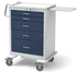 Anesthesia Cart, 5-drawer, 24.5" X 29" X 43.5", steel with keylock, (2-3" drawers, 2- 6", 1-9"), color: violet, sold as each by Waterloo industries UTGKU-33669-VIL<br><br><font color="red"><b>BACK TO THE PRODUCT TABLE, <a href="https://www.aaawholesalecompany.com/furnishings-medical-and-utility-carts-medical-and-utility-carts-by-waterloo-industries.html">CLICK HERE</a></b></font>