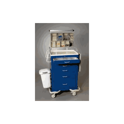 Anesthesia Cart Epoxy Powder Coated Steel 25