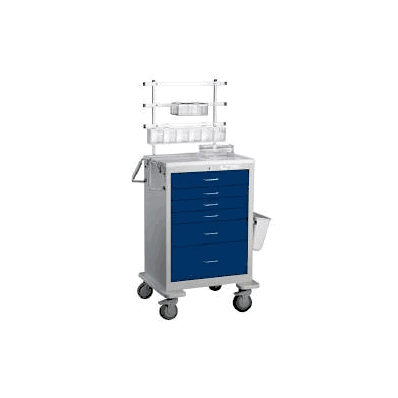 Anesthesia Cart Heavy Duty Steel 24.5 X 29 X