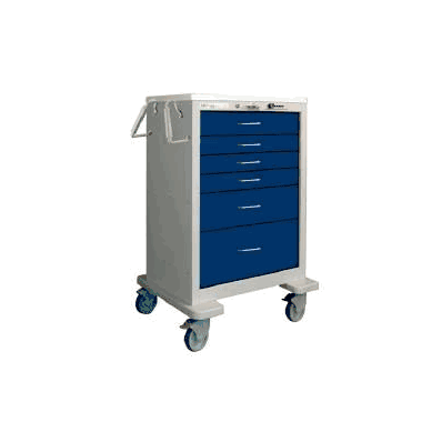 Anesthesia Cart Heavy Duty Steel 29 X 43.5 X