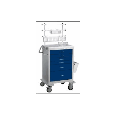 Anesthesia Cart Steel 29 W X 43.5 H X 24.5 D