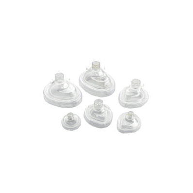 Anesthesia Face Mask, Neonatal, Size 0, Elongated Cuffed