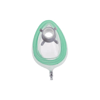 Anesthesia Mask Round Size 5 Removable Hook R