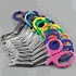 Angled Blunt Tip / Blunt Tip 7" Lime Green Finger Rings / 1 Large Ring, Utility Scissors 25/bx, Sterilized in USA, Sklar 96-1228<br><br><font color="red"><b>BACK TO THE PRODUCT TABLE, <a href="https://www.aaawholesalecompany.com/sklar-sterile-disposable-instruments-sterile-utility-scissors.html">CLICK HERE</a></b></font>