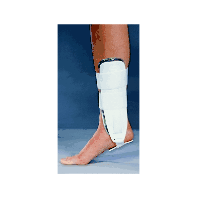 Ankle Brace, Air Gel Trainer Med 9"