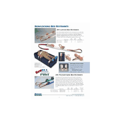 Ankle Restraint One Size Fits Most U-bar Clos