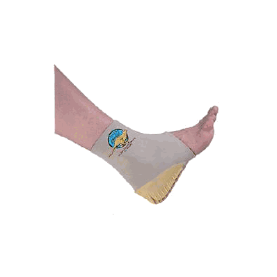 Ankle Support, X-Large, Color: Beige, Pull-On