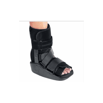 Ankle Walker, Boot Maxtrax Rocker Bottom Blk