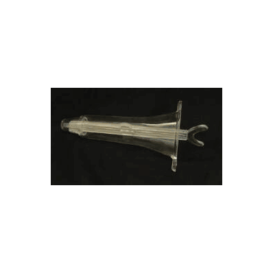 Anoscope, 8.5 cm x 14 mm Rotating, color Clear