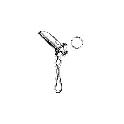 Anoscope Stainless Steel 1.4 Cm Hirschman Wit