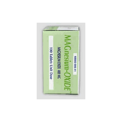 Antacid 100 Per Box - Magnesium Oxide, Tab 40
