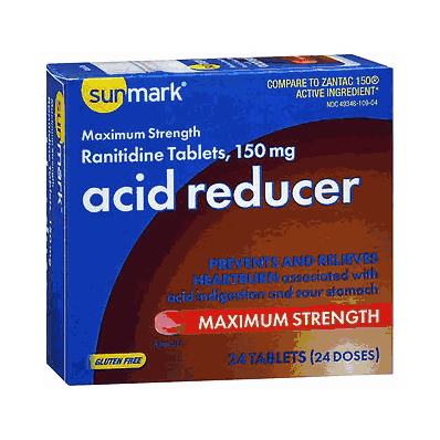 Antacid, 150 mg Strength Ranitidine Tablet