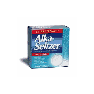 Antacid Alka Seltzer 24 Per Box Tablet - Alk