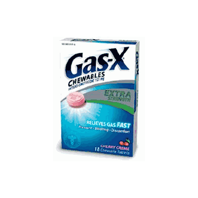 Antacid Gas-x 36 Per Box Chewable Tablet - G