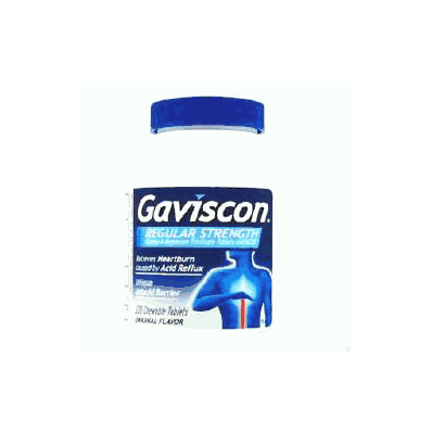 Antacid Gaviscon 100 Per Bottle Chewable Tab