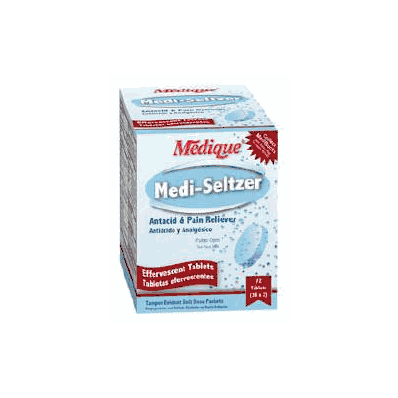 Antacid Medi-seltzer 36 Per Box - Medi Seltz