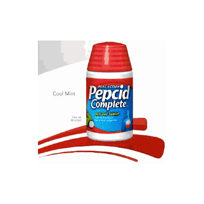 Antacid Pepcid Complete 25 Per Box Chewable