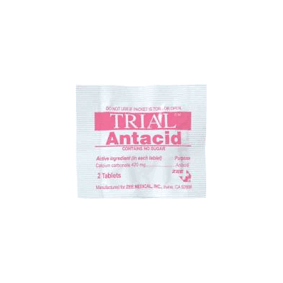 Antacid Trial 2 Per Packet Chewable Tablet -